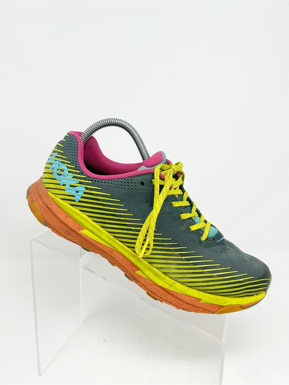 HOKA Torrent 2 x Cotopaxi Trail Running Shoes Multicolor Mallard Green Size 9